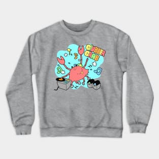 Clubber Crab Crewneck Sweatshirt